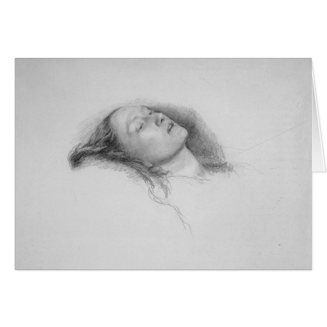 John Everett Millais- Study for Ophelia (Front Horizontal)