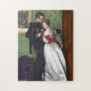 John Everett Millais The Black Brunswicker Puzzle