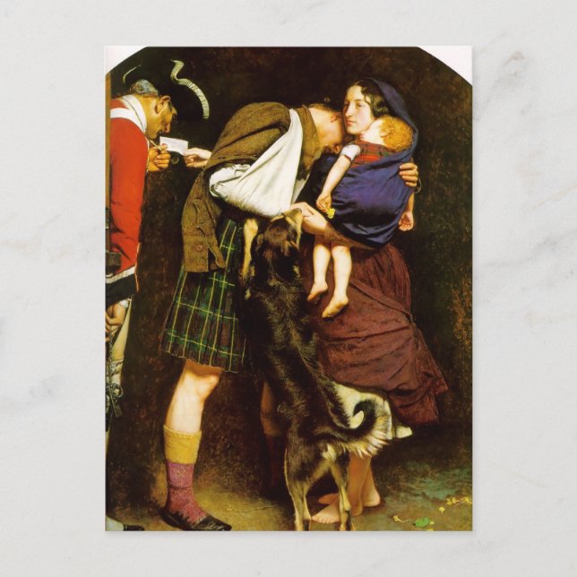 John Everett Millais- The Order of Release Postcard (Front)
