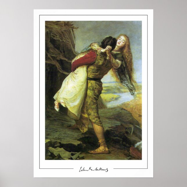 John Everett Millais Zedign Art Poster #278 (Front)