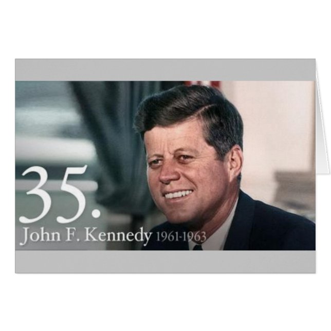 John F. Kennedy (Front Horizontal)