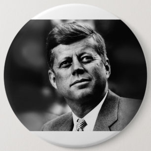 John F Kennedy 6 Cm Round Badge