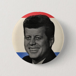 John F Kennedy 6 Cm Round Badge