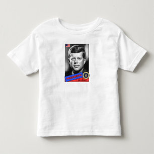 John F. Kennedy Baseball Card Toddler T-Shirt