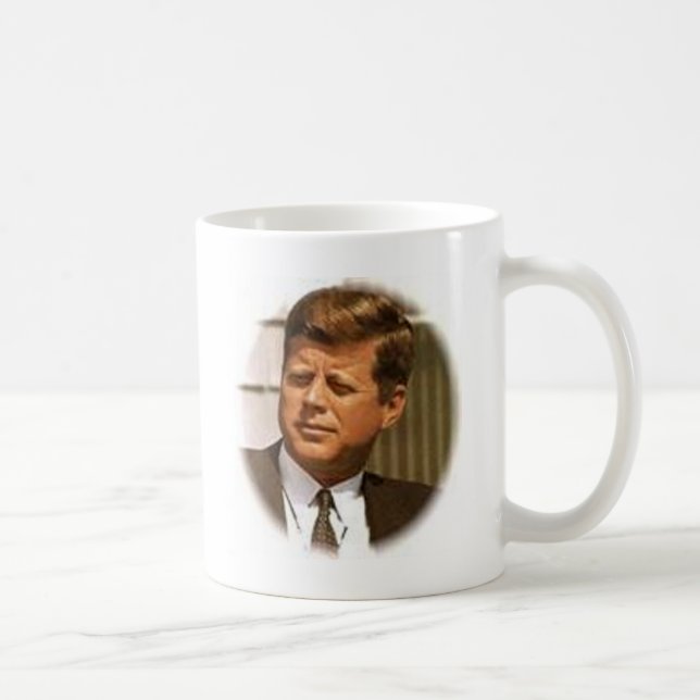 John F Kennedy Coffee Mug (Right)