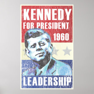 John F. Kennedy Historic Presidential Poster