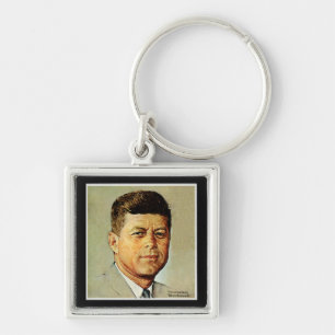 John F. Kennedy IN MEMORIAM Key Ring
