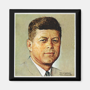 John F. Kennedy IN MEMORIAM Magnet