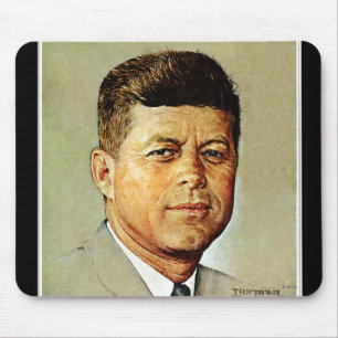 John F. Kennedy IN MEMORIAM Mouse Mat