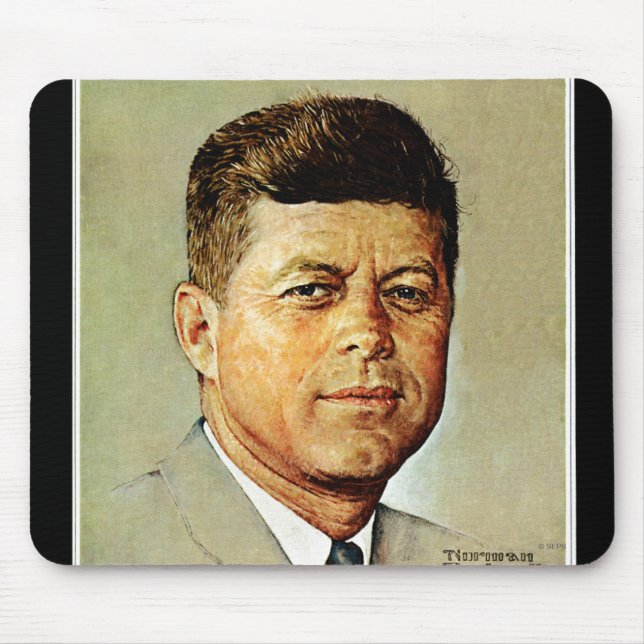 John F. Kennedy IN MEMORIAM Mouse Mat (Front)