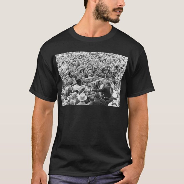 John F Kennedy JFK Fort Worth Rally '63 T-Shirt (Front)