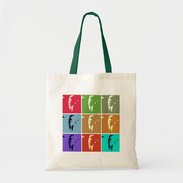 John F Kennedy/JFK  Pop Art Tote Bag (Front)