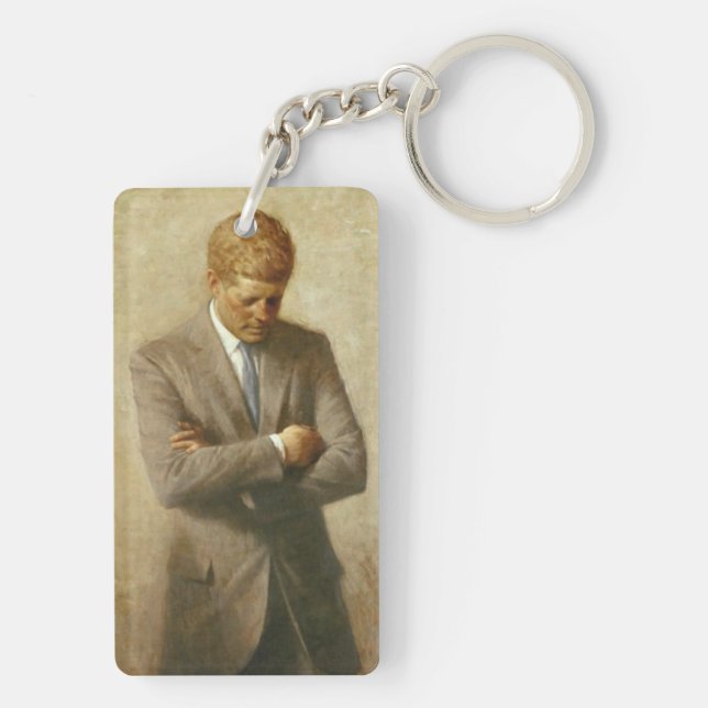 John F. Kennedy Key Ring (Back)