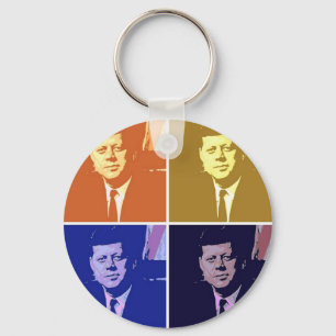 John F Kennedy Key Ring