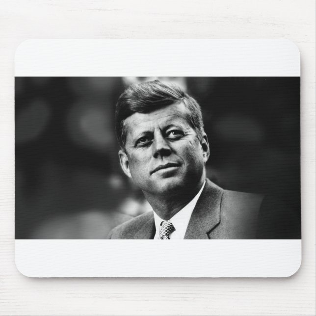 John F Kennedy Mouse Mat (Front)