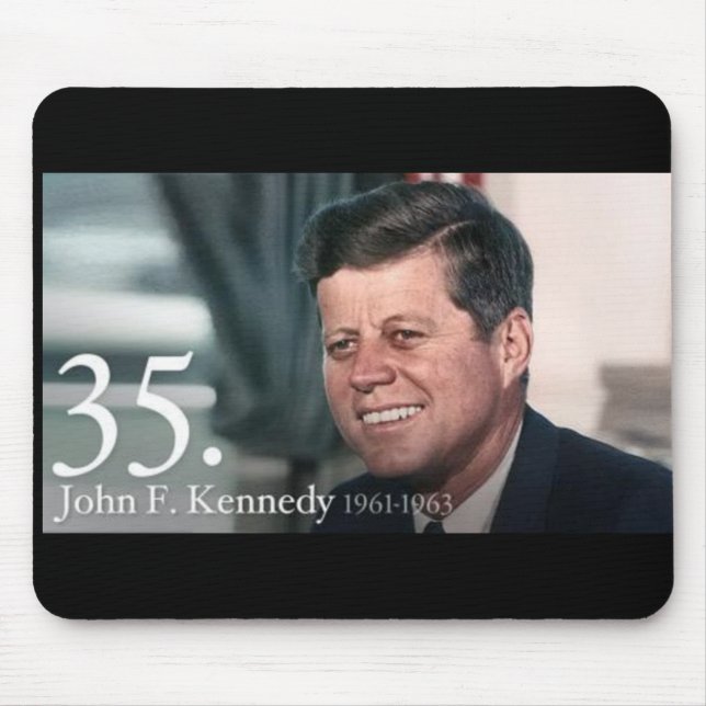 John F. Kennedy Mouse Mat (Front)