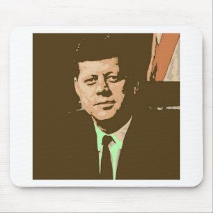 John F Kennedy Mouse Mat