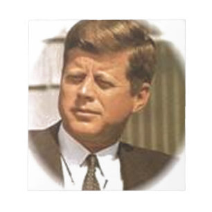 John F Kennedy Notepad