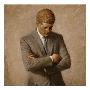 John F Kennedy Official Portrait Poster