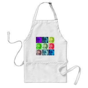 John F Kennedy Pop Art Standard Apron