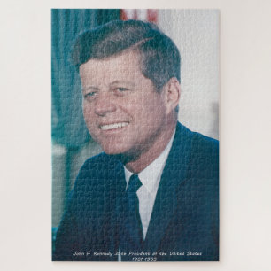 John F. Kennedy  President of the United States Jigsaw Puzzle