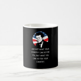 John F Kennedy Quote JFK Inauguration 2021 Gift Coffee Mug