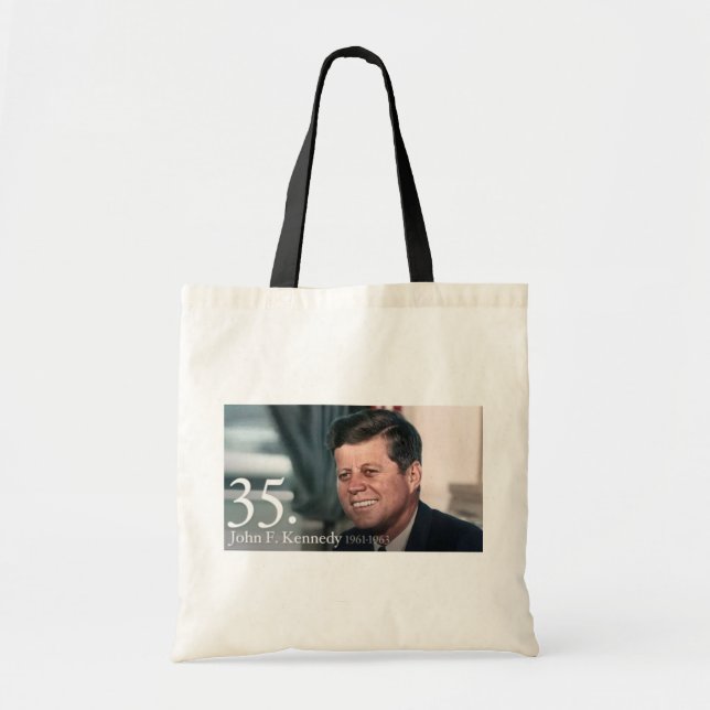 John F. Kennedy Tote Bag (Front)