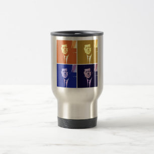 John F Kennedy Travel Mug