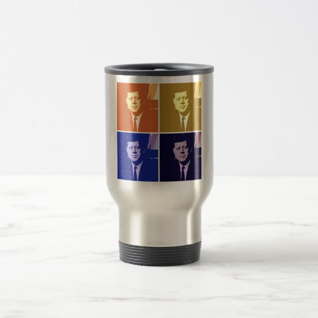 John F Kennedy Travel Mug (Center)