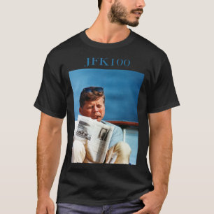 John F Kennedy Vintage JFK 100 T-Shirt