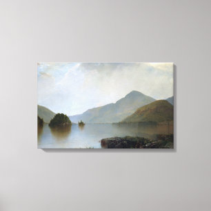 John F Kensett Lake George Canvas Print