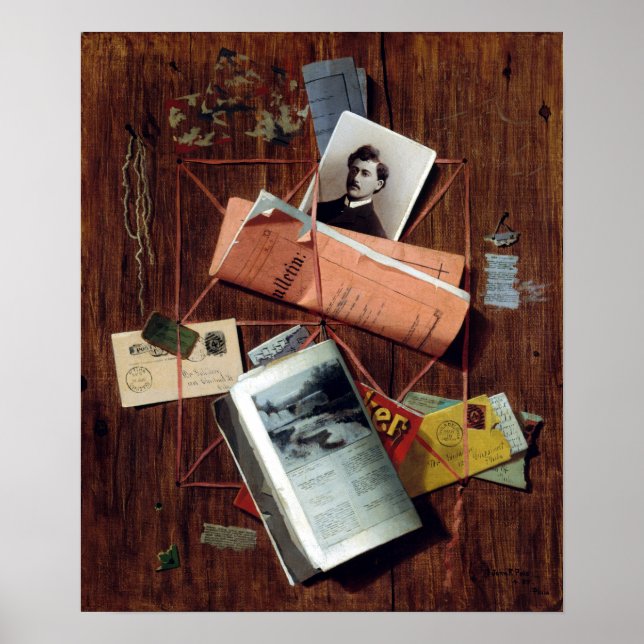 John F. Peto Office Board Poster (Front)