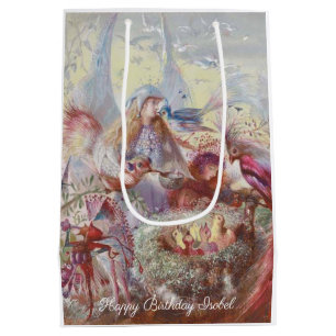 John Fitzgerald Fantasy Fine Art Fairy Medium Gift Bag