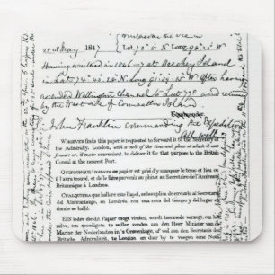 John Franklin's Message Mouse Mat