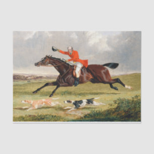 John Frederick Herring Foxhunting: Encouraging Tissue Paper