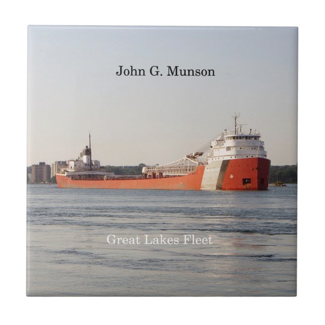 John G. Munson tile (Front)