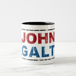John Galt Two-Tone Coffee Mug