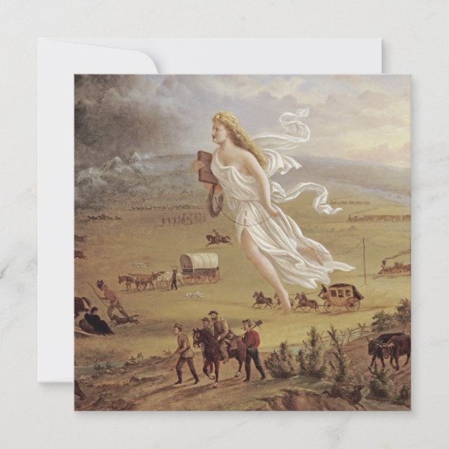 John Gast - American Progress Holiday Card (Front)