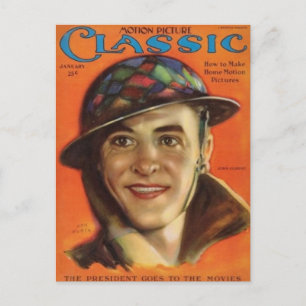 John Gilbert 1926 vintage portrait Postcard