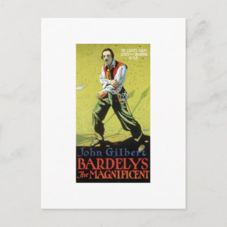 John Gilbert in Bardelys the Magnificent mug Postcard
