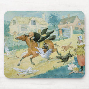 John Gilpin riding to Edmonton Mouse Mat
