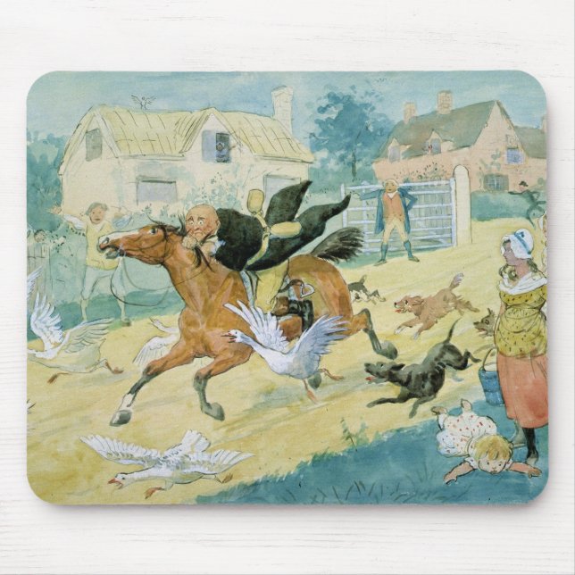 John Gilpin riding to Edmonton Mouse Mat (Front)