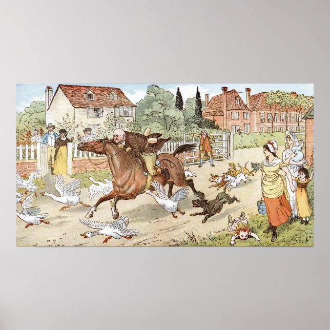 John Gilpin ridings though the village Poster (Front)