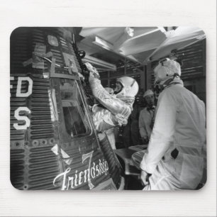 John Glenn Entering Friendship 7 Spacecraft Mouse Mat