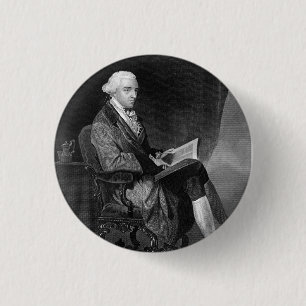 John Hancock 3 Cm Round Badge