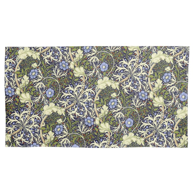 John Henry Dearle Seaweed Pattern Pillowcase (Front)