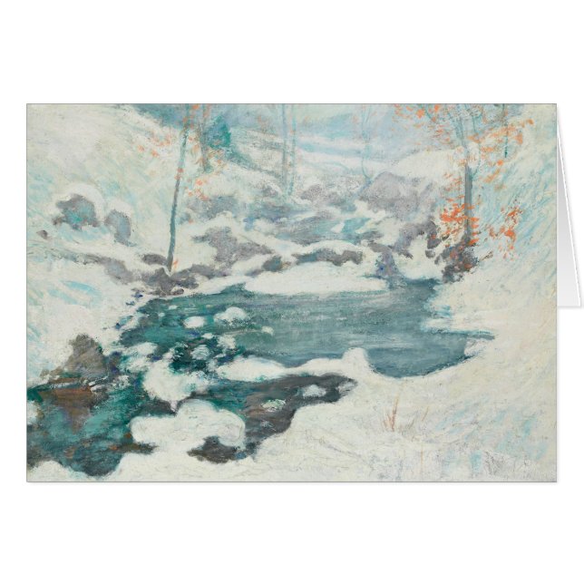 John Henry Twachtman - Icebound (Front Horizontal)