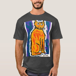 John Hinckley original cat painting Phone Case T-Shirt