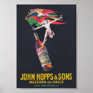 John Hopps and Sons Mazzara del Vallo Beverage Poster