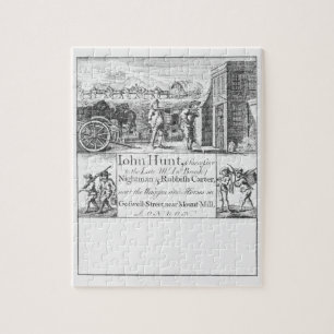 John Hunt, Nightman and Rubbish Carter, near the W Jigsaw Puzzle